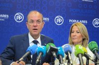 Monago lamenta que la "ineficacia" de las políticas de la Junta haga que Extremadura sea "líder de paro" en España