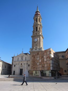 La Seo y Foro romano delante   