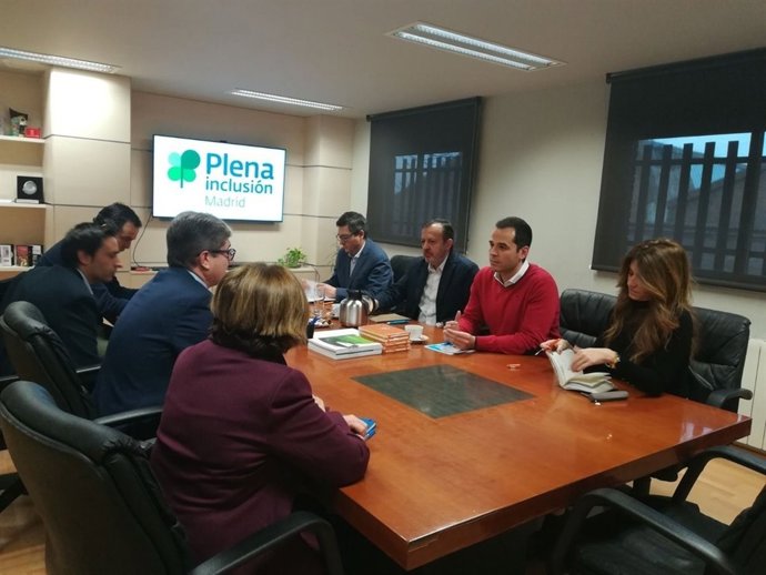 Reunión de Ciudadanos con Plena Inclusión Madrid