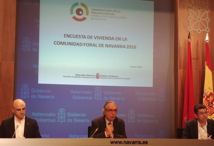 Presentación de informe de la encuesta de vivienda en Navarra 2016