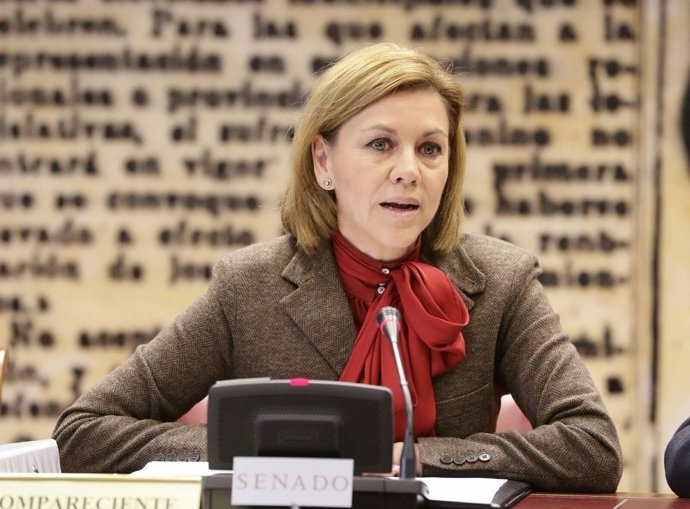 La ministra de Defensa, María Dolores de Cospedal