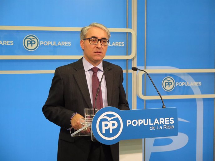 El portavoz del PP, Jesús Ángel Garrido                     