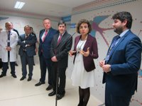 Ministra de Sanidad asegura que el nuevo Materno-Infantil de la Arrixaca es "un ejemplo de humanización"