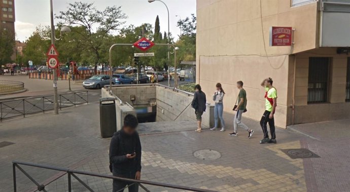 Metro de Madrid: Plaza Elíptica