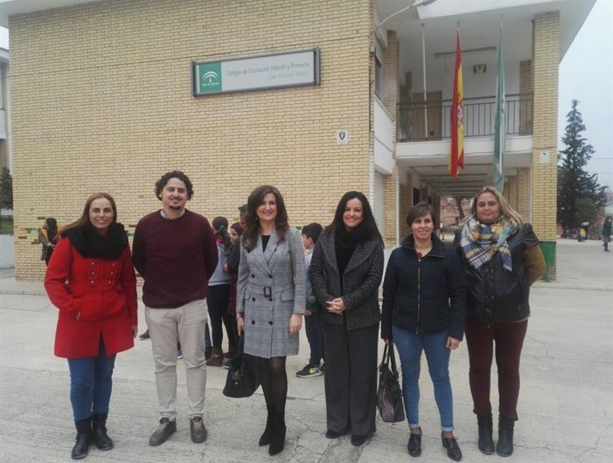 Visita al colegio San Vicente Mártir de Mogón.