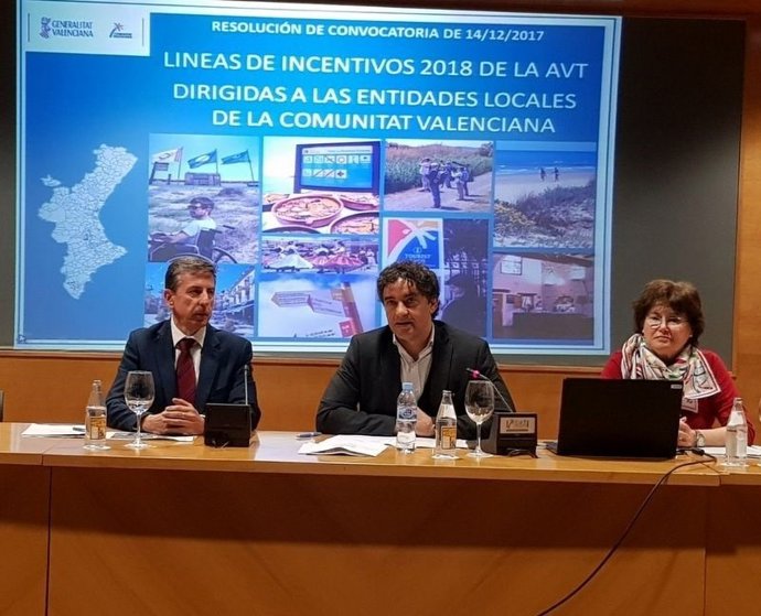 Presentación ayudas de la Agencia Valenciana del Turisme