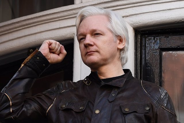 Julian Assange, mayo 2017