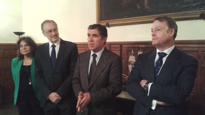 Pilar Sepúlveda, Álvaro Cuesta, Lorenzo del Río y Gerardo Martínez Tristán