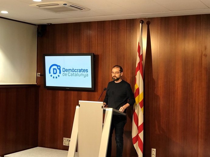 El concejal no adscrito de Barcelona, Gerard Ardanuy (Demòcrates)