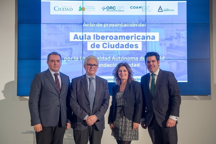 Uam. Se Presenta El Aula Iberoamericana De Ciudades Constituida Por La Universid