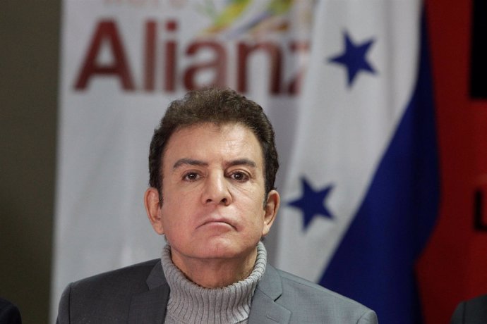El opositor hondureño Salvador Nasralla 
