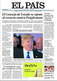 Las portadas de los periódicos de hoy, viernes 26 de enero de 2018