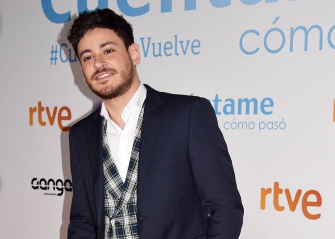 Luis Cepeda en el preestreno de Cuéntame