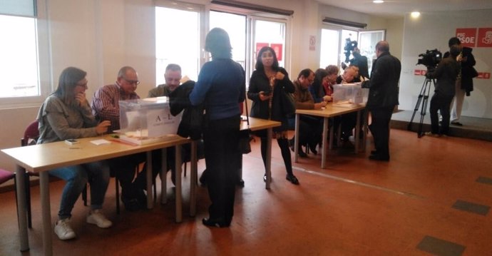 Votaciones para elegir al secretario del PSOE de Las Palmas de Gran Canaria