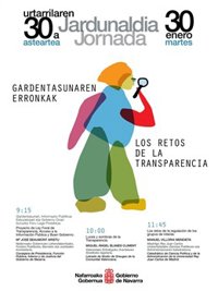 El Gobierno de Navarra abordará el martes en Pamplona los 'Retos de la Transparencia'