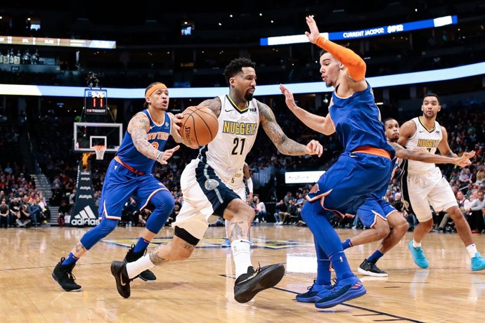 Willy Hernangómez en el New York Knicks - Denver Nuggets