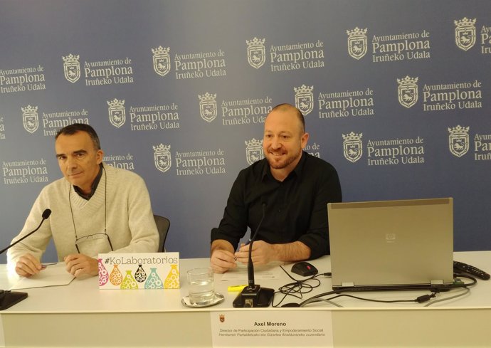 Manuel Millera y Axel Moreno presentan los 'KoLaboratorios'.