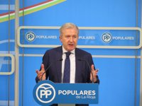 Emilio del Río: "La Rioja es el mejor exponente de creación de empleo gracias a las políticas del Partido Popular"