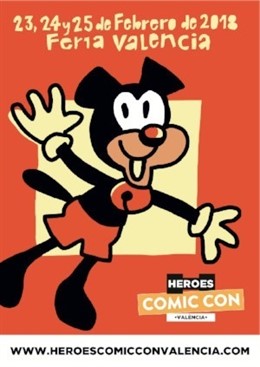 Cartel del Comic Con Valencia