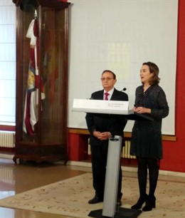 Cuca Gamarra y José María Ruiz-Alejos