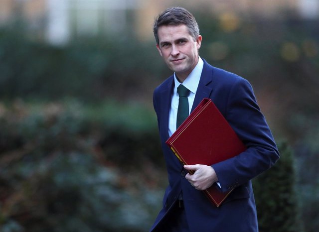 El ministro de Defensa británico, Gavin Williamson