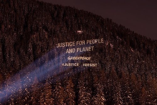 La sociedad civil pide en Davos cambios urgentes en favor del planeta