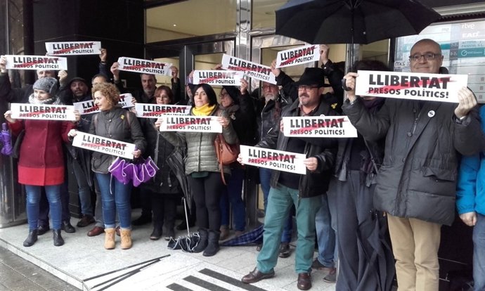 Funcionaris de la Generalitat a Lleida.