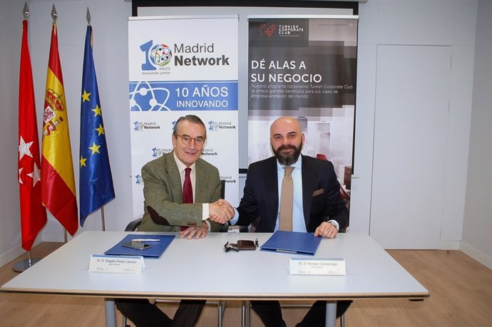 Turkish Airlines y madrid Network