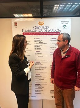 Teresa pardo y juan carlos ramirez orquesta filarmonica malaga