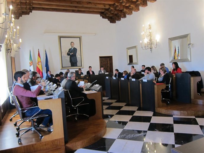 Pleno de la Diputación de Cáceres                    