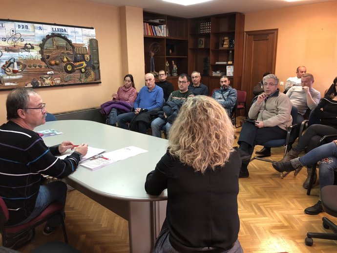 Assemblea de delegats del sector carni d'UGT a Lleida