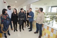 María Solana participa en la inauguración oficial del colegio público Buztintxuri