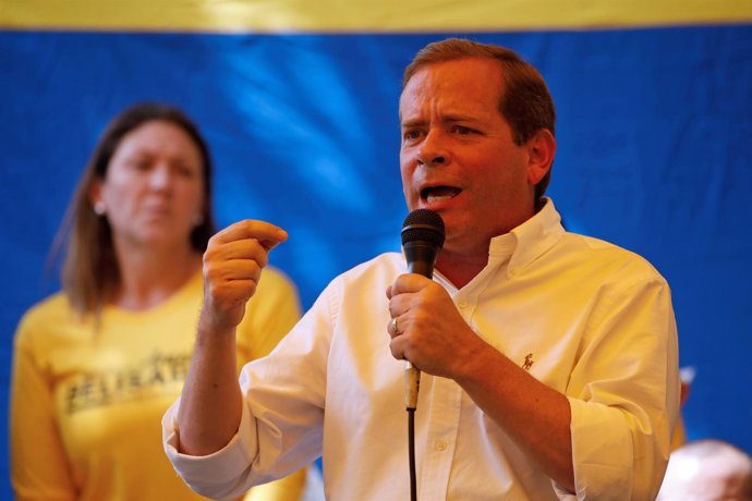 El opositor venezolano Juan Pablo Guanipa