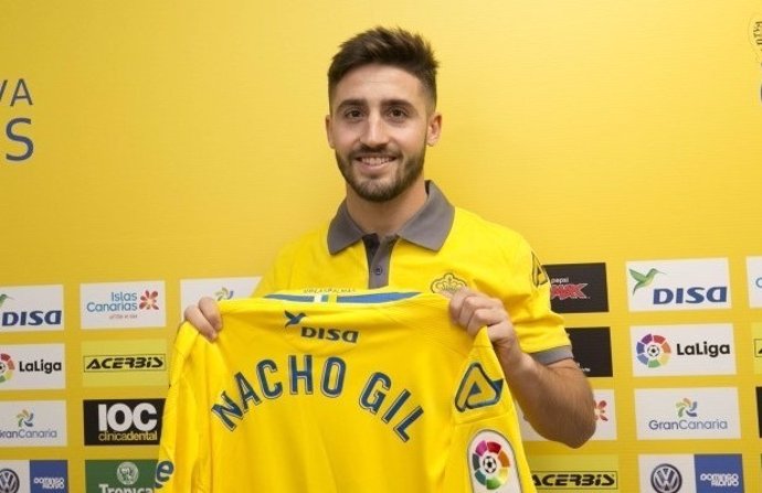 Nacho Gil, jugador de Las Palmas