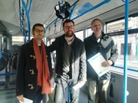 Cort prevé que los nuevos buses de gas natural comiencen a circular antes de 2019