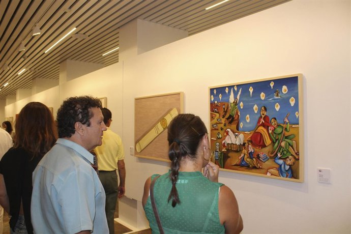 Exposción en la Sala de la Provincia de la Diputación. 