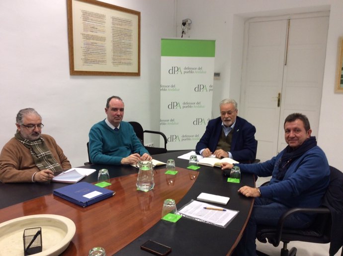 Reunión de la Plataforma Mezquita Catedral de Córdoba con Jesús Maeztu