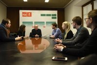 PSOE-A aborda con Juventudes Socialistas Europeos el 'Summer Camp 2018' que se celebrará en Rota