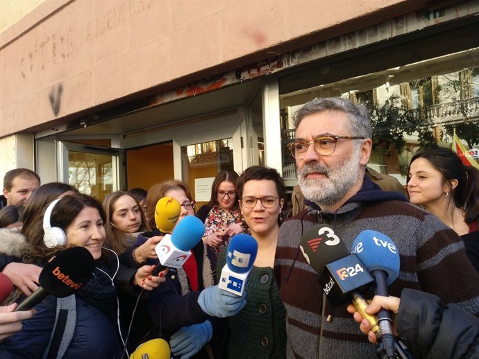 El diputat de la CUP Carles Riera 
