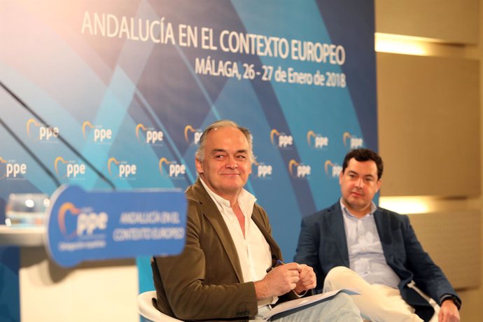González Pons y Juanma Moreno. PP