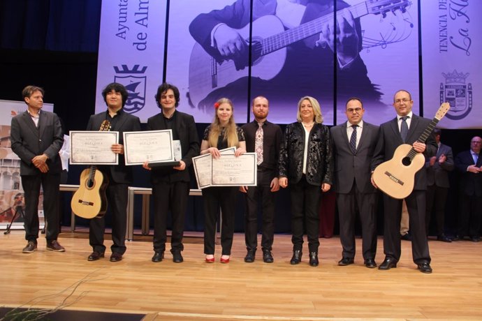 Ganadores del XXXIII Certamen de Guitarra Clásica Andrés Segovia