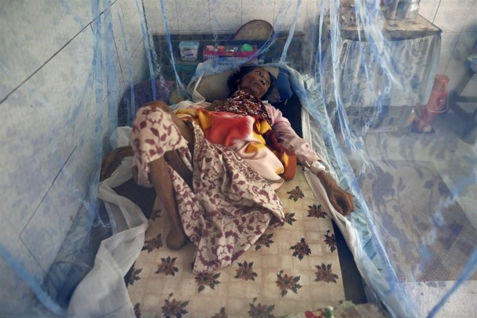 Paciente de Lepra - Win May, 77 años