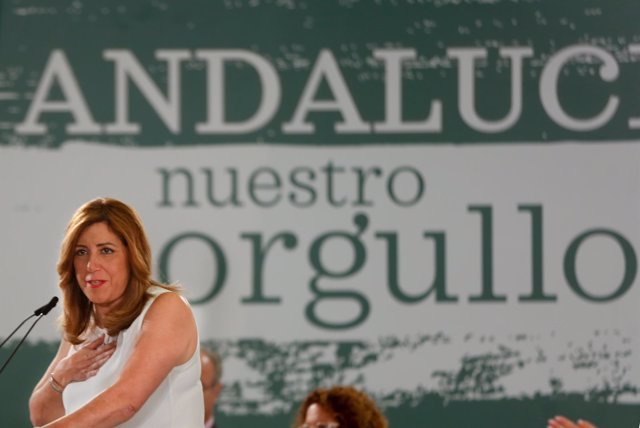Susana Díaz interviene ante el Comité Director del PSOE-A