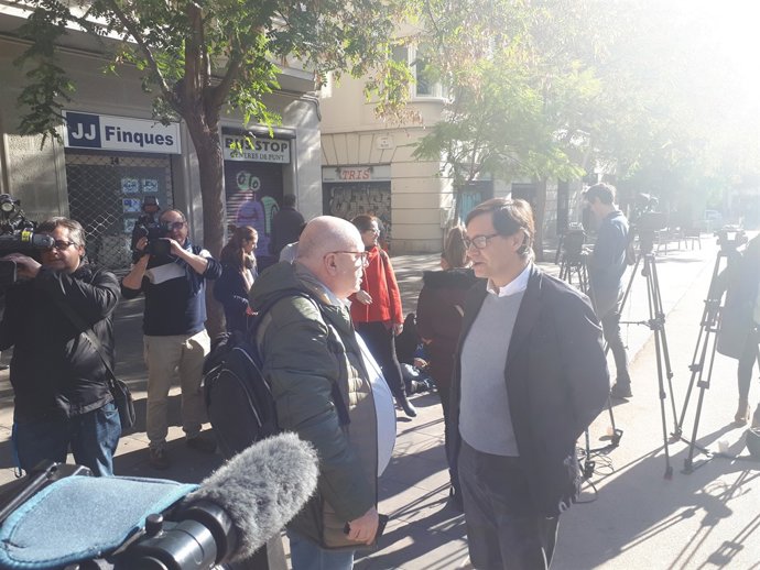 El secretari d'Organització del PSC, Salvador Illa