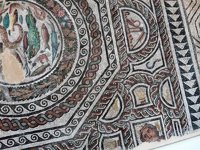 El mosaico romano de las cuatro estaciones , 'Pieza del mes' en el Santa Cruz de Toledo