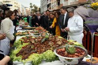 Puig destaca la fuerza de la unión de agricultores y restauradores en la Fiesta de la Alcachofa de Benicarló