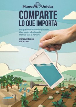 Imagen de la campaña de Manos Unidas para 2018
