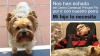 Un padre recoge firmas para que un centro comercial de Madrid deje entrar a su hijo discapacitado con su perro