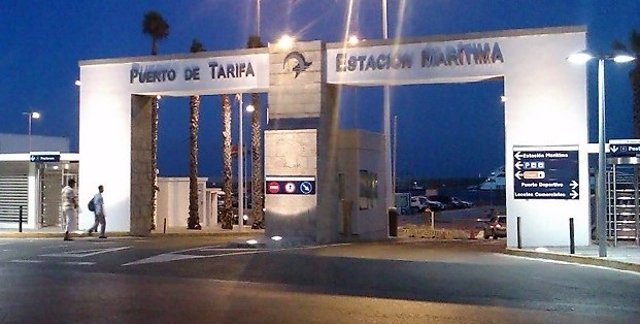 Entrada puerto de Tarifa