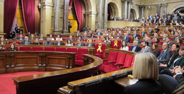 Pleno de constitución del Parlament de la XII Legislatura